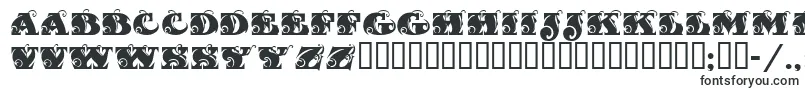Fantasti-fontti – täytetyt fontit