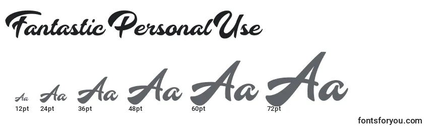 Fantastic Personal Use Font Sizes
