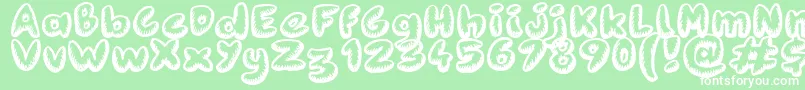 More about Fanzine Title Font Fanzine Title Font – White Fonts on Green Background