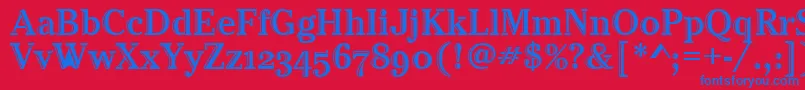 More about CheltenhamHtdOsItcTt Font CheltenhamHtdOsItcTt Font – Blue Fonts on Red Background
