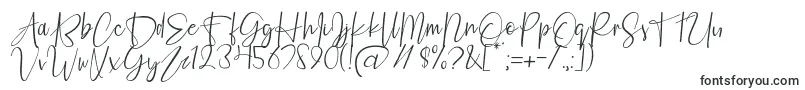 Шрифт Fashion Script Personal Use – рукописные шрифты