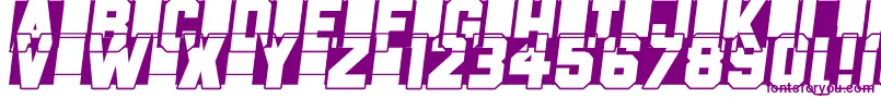 Fast Forward Font – Purple Fonts on White Background