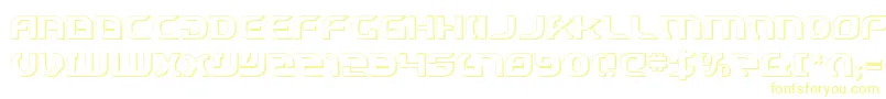 StarfighterCadet3D Font – Yellow Fonts