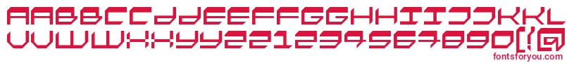 FASTO   -fontti – punaiset fontit valkoisella taustalla