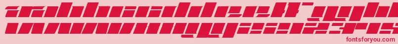 FATT     Font – Red Fonts on Pink Background