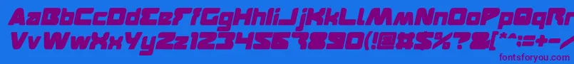 FEATURED Bold Italic-fontti – violetit fontit sinisellä taustalla