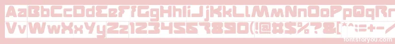 FEATURED Inverse Font – White Fonts on Pink Background