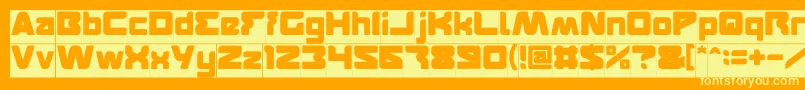 FEATURED Inverse-fontti – keltaiset fontit oranssilla taustalla
