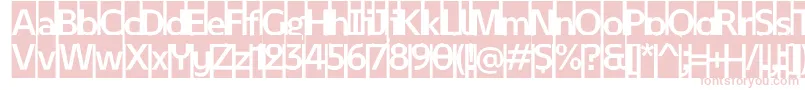 fuente February 2   Initials Personal use – Fuentes Rosadas Sobre Fondo Blanco