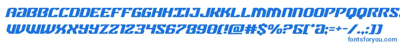 federalblueexpandital Font – Blue Fonts