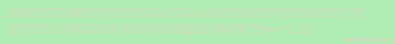 fuente federalblueoutital – Fuentes Rosadas Sobre Fondo Verde