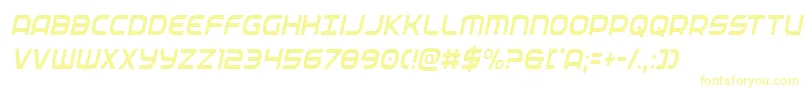 federalservicecondlightital Font – Yellow Fonts