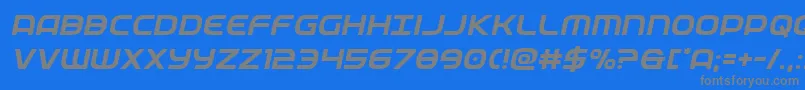 Saiba mais sobre a fonte federalserviceital Fonte federalserviceital – fontes cinzas em um fundo azul