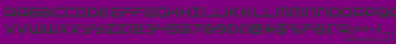 Шрифт federalservicelaser – чёрные шрифты на фиолетовом фоне