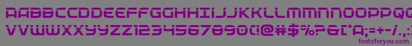 federalservicelaser Font – Purple Fonts on Gray Background