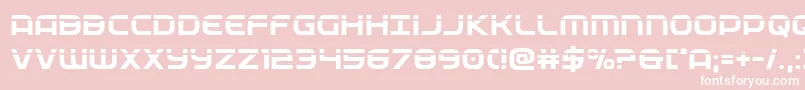federalservicelaser Font – White Fonts on Pink Background