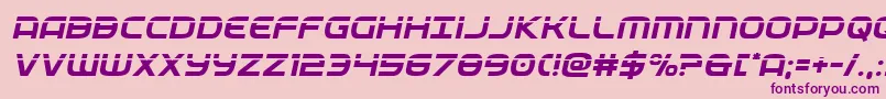 Weitere Informationen zur federalservicelaserital-Schriftart federalservicelaserital-Schriftart – Violette Schriften auf rosa Hintergrund