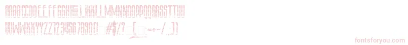 Amazs.T.A.L.K.E.R.V.3.0 Font – Pink Fonts on White Background