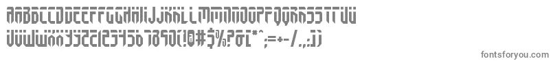 フォントfedyral – 灰色のフォント