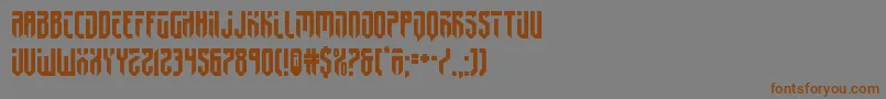 Шрифт fedyral2 – коричневые шрифты на сером фоне