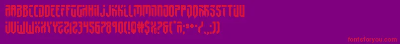 Шрифт fedyral2 – красные шрифты на фиолетовом фоне