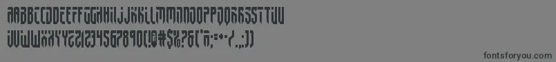 fedyral2cond Font – Black Fonts on Gray Background