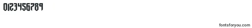 Czcionka fedyral2expand – czcionki dla cyfr i liczb