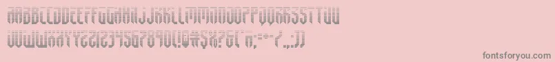 fedyral2grad Font – Gray Fonts on Pink Background