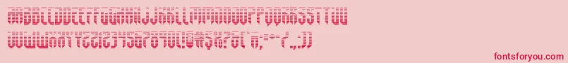 fedyral2grad Font – Red Fonts on Pink Background