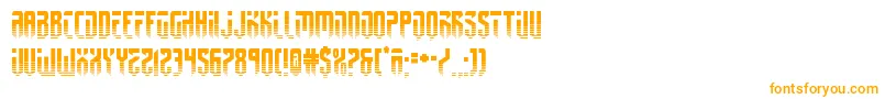 fedyral2half Font – Orange Fonts on White Background