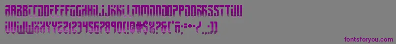 fedyral2half Font – Purple Fonts on Gray Background