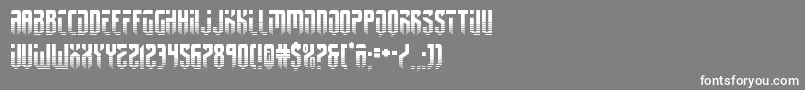 fedyral2half Font – White Fonts on Gray Background