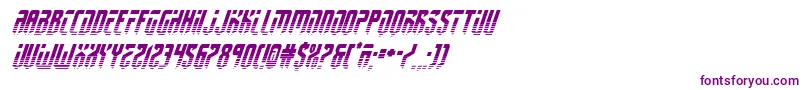 fedyral2halfital-fontti – violetit fontit valkoisella taustalla