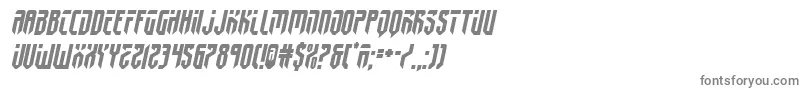 fedyral2semital-fontti – harmaat kirjasimet valkoisella taustalla