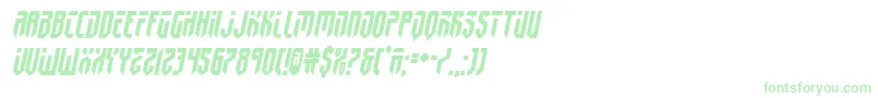Шрифт fedyral2semital – зелёные шрифты на белом фоне