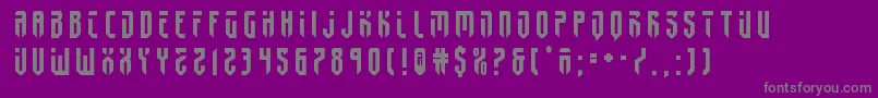 fuente fedyral2title – Fuentes Grises Sobre Fondo Morado