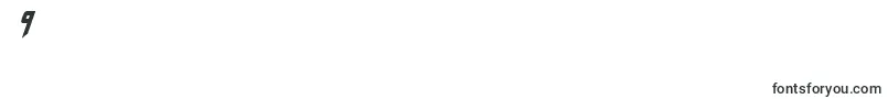 fedyral2titleital-Schriftart – Schriften für die Ziffer 9