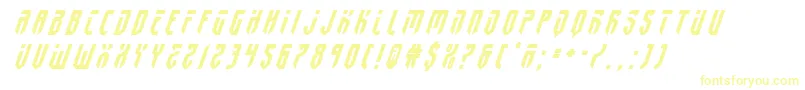 fedyral2titleital-Schriftart – Gelbe Schriften