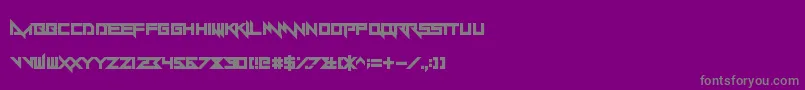 Saiba mais sobre a fonte Yandermo Fonte Yandermo – fontes cinzas em um fundo violeta