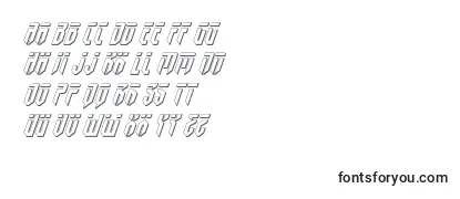 Обзор шрифта Fedyral3dital