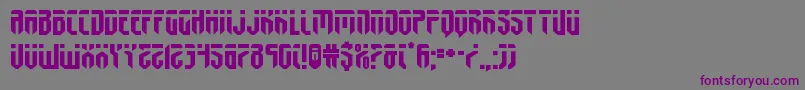 fedyralexpand Font – Purple Fonts on Gray Background