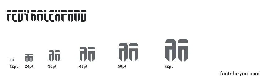 Fedyralexpand Font Sizes
