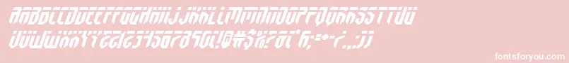 fedyralexpandital Font – White Fonts on Pink Background