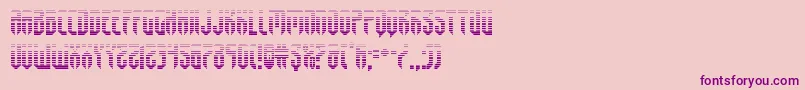 fedyralgrad Font – Purple Fonts on Pink Background