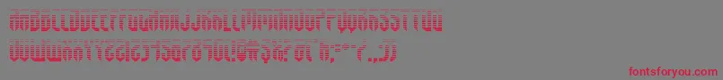 fedyralgrad Font – Red Fonts on Gray Background