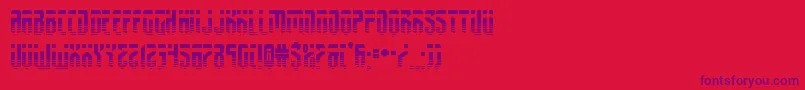 fedyralhalf Font – Purple Fonts on Red Background