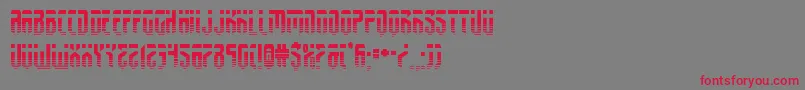 fedyralhalf Font – Red Fonts on Gray Background