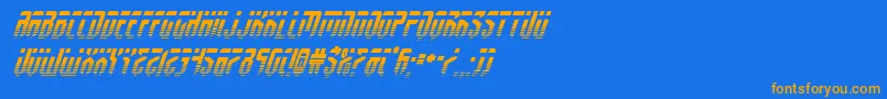 fuente fedyralhalfital – Fuentes Naranjas Sobre Fondo Azul