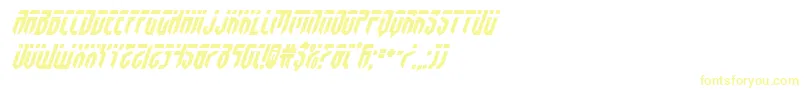 fedyralital-Schriftart – Gelbe Schriften