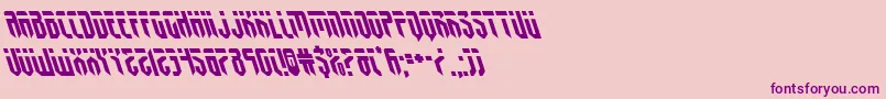 fedyralleft Font – Purple Fonts on Pink Background